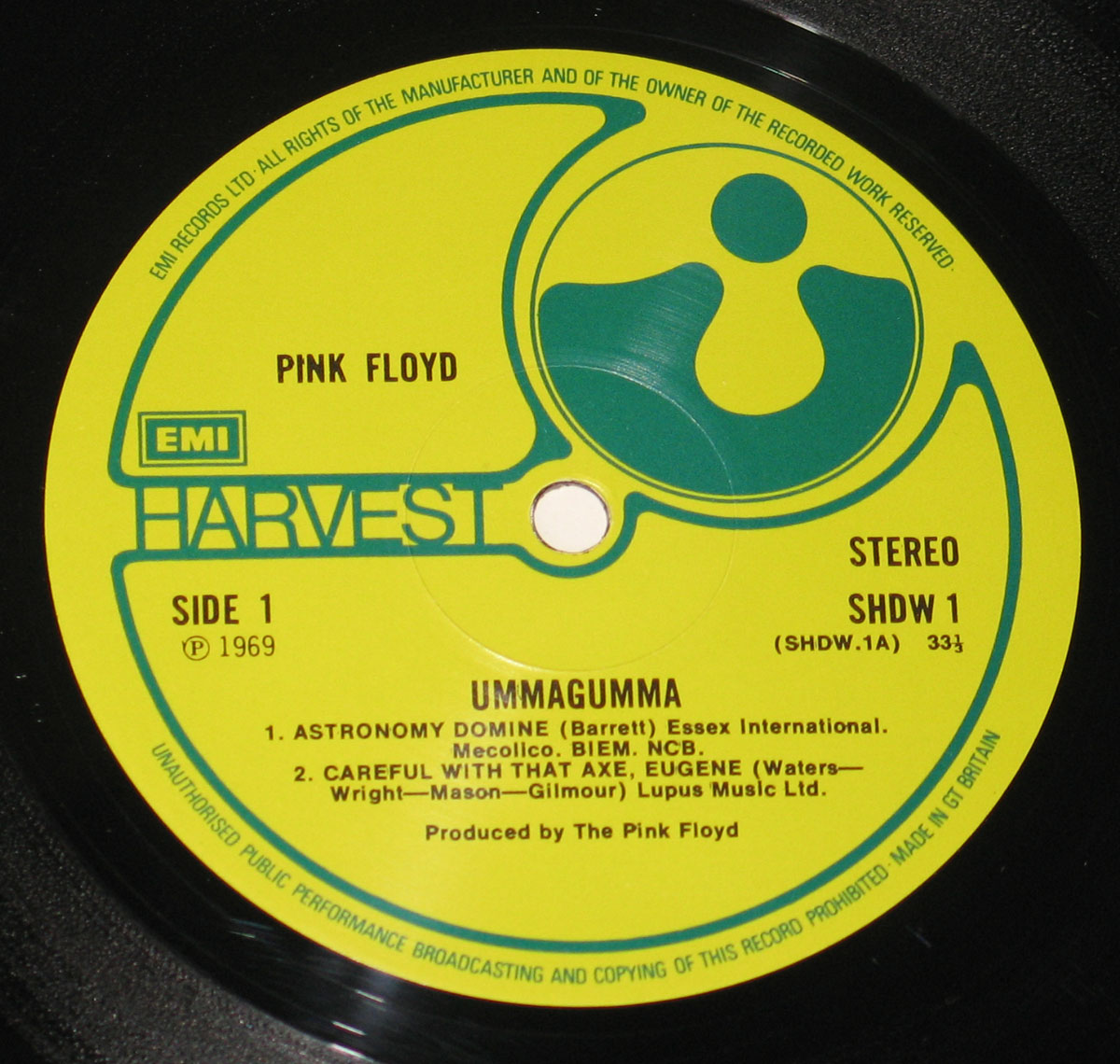 High Resolution Photo #4 PINK FLOYD Umma Gumma UK 